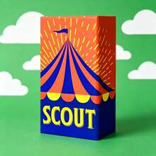 1pc Scout Card Game By Oink Games - Suitable For All Ages | Ideal For Holidays And Special Occasions | Great Gift Choice, Board Game, Card Game, Tabletop Game - Orange - View 2