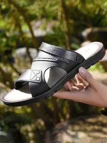 Men's Summer Hot Selling Sandals - Black - View 6