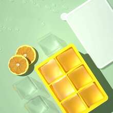 Forma de Gelo de Silicone Grande, Formas de Gelo Quadradas, Molde de Bebida Congelada DIY, Formas de Gelo de Fácil Liberação, Para Casa e Bar - Multicolorido - Visão 6