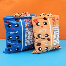 Un bolsa de serpientes, almohada de felpa, lindo té Boba, galletas, juguete de peluche, pudín, pastel, alienígena, murciélago, peluches, abrazo, almohada, regalo de cumpleaños - Capibara de 35 cm - Ver 4
