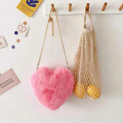 Bolsa de mano forma de corazon DIANA
