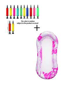 Comfortable Inflatable Water Hammock, Mesh Pool Floating Lounge Chair With Headrest, Suitable For Pool, Beach, Lake Summer Relaxation Floating Chair - Multicolor - View 13