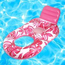 Inflatable Pool Float Adult Size - Pool Float Lounge Chair Floating Raft Floating Chair Water Float Suitable For Swimming Pool Lake Leisure Floating - A - 查看 6