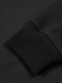 bras "ES MI FELICIDAD" y "RODAR CONTIGO" – un regalo perfecto para el Día de San Valentín para parejas, una sudadera romántica de estilo urbano adecuada tanto para hombres como para mujeres. - Sudaderas negras para parejas de chicas - Ver 4