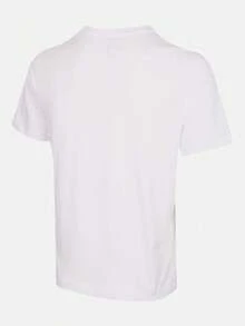 Puma Men's Essentials Short Sleeve Knit Collarless T-Shirt 68894892 - Redwood - View 2