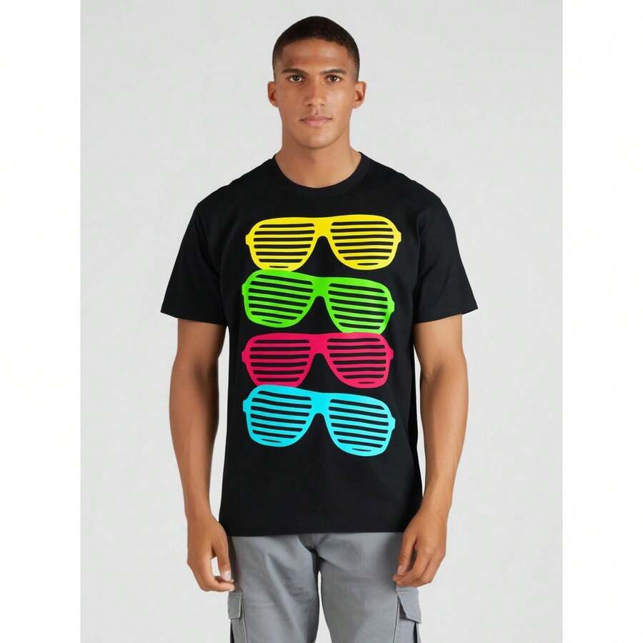 Men T-Shirts - Black - View 1