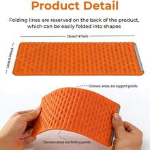 1pc The Newly Designed Foldable Stand Features An Integrated Aluminum Alloy Plate And Silicone Material, Offering Flexible Support And Bending Functionality. Multi-Purpose And Perfectly Compatible With Smartphones, Tablets, And Laptops - Multicolor - View 4