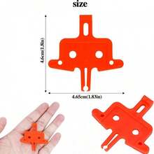 2/4pcs Disc Brake Pads, Brake Pad Adjustment Shim, Anti-Repair Tool, Easy To Install Accessories, Suitable For Mountain Bikes And Road Bikes. - Multicolor - View 7