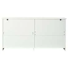 160 Cm Sideboard Cabinet In MDF With Storage Doors - White - View 6