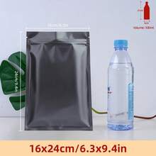 50/100個可重複密封鋁箔袋，啞光彩色紅色Mylar袋，附平面拉鍊鎖，適用於食品儲存袋、糖果餅乾零食、口紅、珠飾、零售包裝、情人節節日婚禮派對禮品用品 - 彩色 - 查看 78