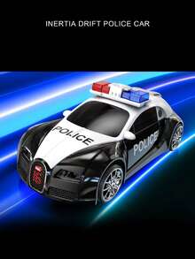 Children's Inertia Drift Car New UV Colorful Racing Car Boy Gift Realistic Model Toy - Multicolor - View 6