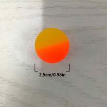 2.5CM 浮水迷你彈性橡膠球,適用於室內外水上遊戲,夏冬派對裝飾與用品,兒童派對用品、班級獎品、教室玩具,萬聖節/聖誕節/生日禮物(顏色隨機) - 彩色 - 查看 4