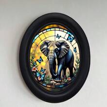 1件黑色哥德式復古橢圓相框,手工藝藝術品,適合居家辦公室與節日裝飾,收藏家理想禮物,無需鑽孔 - 16 - 查看 5