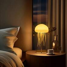 Jellyfish Night Light RGB Ambient Light, USB Rechargeable Bedside Lamp, Gradient Color Changing, Dynamic Tentacle Jellyfish Aquarium Atmosphere Light, LED Room Decor Light, Christmas Birthday Gift, Suitable For Girls And Boys - 1PC - View 11