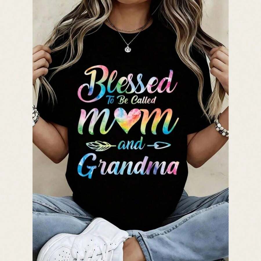E Mama Chihuahua, Mama Chihuahua T-Shirt, Gift For Dog Lovers, Funny Dog T-Shirt, Mama Dog T-Shirt, Mama Dog Graphic T-Shirt, New Mama Dog T-Shirt - 黑色 4 - 查看 1
