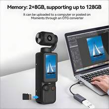 4K HD 夜視便攜運動攝影機(附 32GB 記憶卡),180° 可旋轉鏡頭,適合單車、徒步與運動錄影,手持免持裝置攝影機,可充電,影片日記攝影機,口袋尺寸穩定器,180° 旋轉,全身拍攝功能,適用於影片拍攝與錄影,完美適合生活紀錄與旅行使用,電池容量 2000mAh - 查看 7