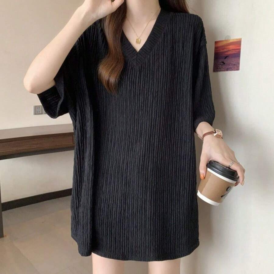 Camiseta de mujer - Negro - Ver 1