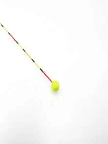 100pcs Foam Eye-Catching Fishing Floats, Red & Yellow Dual Color, Ultra-Lightweight, Thickened Large Head, Long-Distance Fishing Float Indicator, High Sensitivity Signal Amplifier Fishing Accessory - Multicolor - View 7