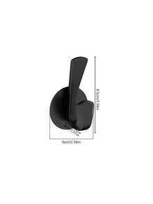 Gantungan dinding berwarna hitam ini memiliki desain tanpa perlu mengebor dan kapasitas menahan beban yang kuat, cocok untuk menggantung peralatan dapur, handuk, pakaian, tas, dan banyak lagi. Ini adalah solusi penyimpanan multifungsi untuk dapur, kamar mandi, dan kamar tidur. - View 14
