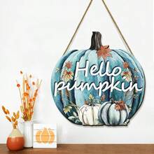 Summer Ocean Style Beach Shell WELCOME Wooden English Letter Hanging Decor Porch Sign - Multicolor - View 4