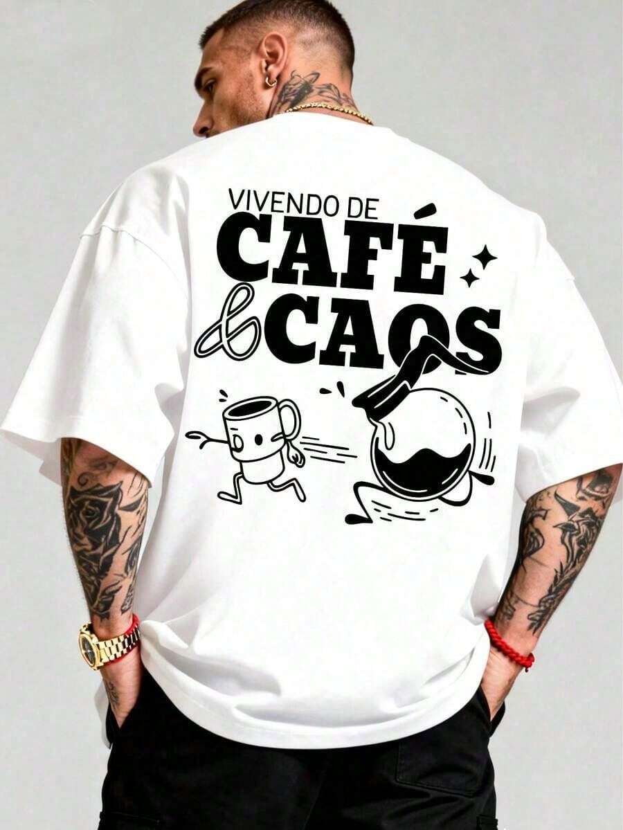 Men T-Shirts - 白色 - 查看 1