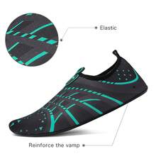 Unisex Beach Shoes, Water Shoes, Surfing Shoes, Diving Shoes, Water Sports Shoes, Outdoor Sports Shoes, Camping Shoes, Fitness And Other Sports Shoes, Suitable For Indoor And Outdoor Wear, Breathable Upper, Comfortable Soft Lining, Non-Slip Breathable Sole. - Green - View 3