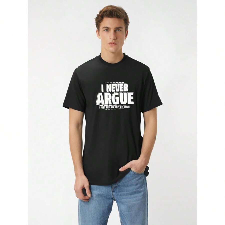 Camisetas de hombre - Negro - Ver 1