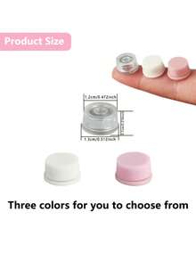 10/30pcs Mini Rotating Bearings - 360° Smooth Rotation Axis, Suitable For Projects, DIY Crafts, Paper Cards, Scrapbooking, Jewelry Making And Nail Art Decoration - Colorful Rotating Bearings, Suitable For Mini Decorations And Paper Cards - Multicolor - View 3