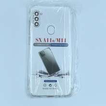 Galaxy 透明氣墊防震手機殼 1.5mm 加厚四角氣囊 鏡頭加高保護 TPU 軟殼 - 無色 - 查看 110