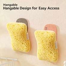 1pc Bath Sponge Soap Bag Foaming Mesh Scrubbing Sponge Bath Ball - A - View 3