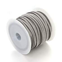 1 Roll 196.85 Inches Colorful Faux Suede Braided Cord, For DIY Bohemian Bracelet Jewelry Making String - 1 Roll - View 10