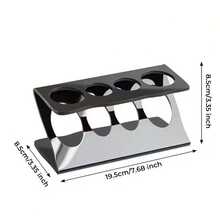 1pc Bathroom Multi-Function Storage Rack Toothbrush Holder Bathroom Kitchen Desktop Organizer Rack Fashionable And Practical - Multicolor - View 6
