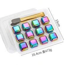 8/6/4/2pcs Stainless Steel Ice Cube Set, Reusable Ice Stones, Quick Cooling, Suitable For Back To School - View 23