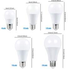 CanLing 25W RGB LED Bulb E27/E26 Colorful Remote Control AC85-265V 15 Colors 4 Modes Flashing Dimmable Smart Multi-Color Party Atmosphere Decorative Light Living Room Gaming Room Bedroom Spotlight Backlight Wall Lamp Birthday Christmas Halloween Atmosphere Light 5W 10W 15W 20W - LED Light Bulb - View 2