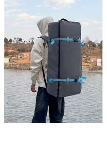 Paddle Board Bag, Surfboard Bag, Camping Tent, Sleeping Bag, Moving Luggage, Quilt, Mattress, Rafting Boat, Storage Bag, Backpack, Premium Backpack - Grey-blue Webbing 005 - View 10