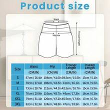 Bermudas Blancas Hombre Verano Estampado Personalizado, Pantalones Cortos Deportivos Holgados Ligeros Transpirables - Blanco - Ver 2