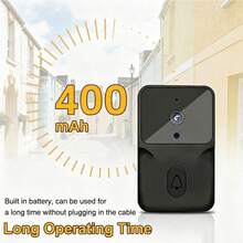1PC Smart WiFi Video Doorbell, Wireless Security Doorbell With Built-In Battery, Two-Way Audio, USB Rechargeable, 2.4G WiFi Supported, 400mAh Battery, Long Playtime, Home Smart Security Device - View 8