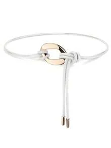 1pc Women Waist Belt, Fashion Solid Color Knotted Waist Rope, Elegant Accessory To Pair With Dresses, Jackets, Coats, Versatile For All Seasons - A - View 9