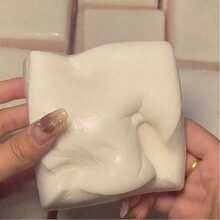1pc 2026 New Toast Glutinous Rice Cake Squeeze Fidget Toy, Simulation Food Model Desktop Decor Collectible, Great Birthday, Holiday, Party Gifts - Multicolor - View 7