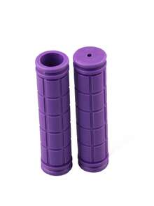 Shockproof Bike Handlebar Grips With Square Grid Bicycle Bar Grips For Adult Riders Rubber Hand Grip For Trail Commute Bike Stuff BMX MTB Scooters Folding Bike Mountain & Cruiser Bikes Motorcycle Handles Bike Accessories - Multicolor - View 11
