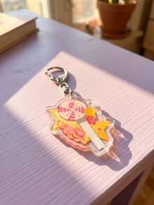 1Pc/8Pcs BangTang K-Pop Theme Fan Support Pattern Keychain, Cute Asymmetrical Shaped Metal Clasp Functional Bag Decoration, Suitable For Fan Meetings, Concert Support, Birthday Gifts, Student Backpack Decoration, Merchandise Collection, Holiday Celebration And All Season Use - Style2 - View 10