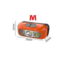1pc Mini USB Rechargeable Motion Sensor LED Headlamp For Camping & Fishing, Camping Accessories - Multicolor - View 10