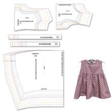 Summer Dress Multi-Size Sewing Patterns, 1:1 Scale Garment Sewing Patterns, Clothing Prototype Patterns, Perfect Sewing Templates For Tailoring And Fashion Design – The Ultimate Gift For Sewing Enthusiasts - CH0002 - View 1