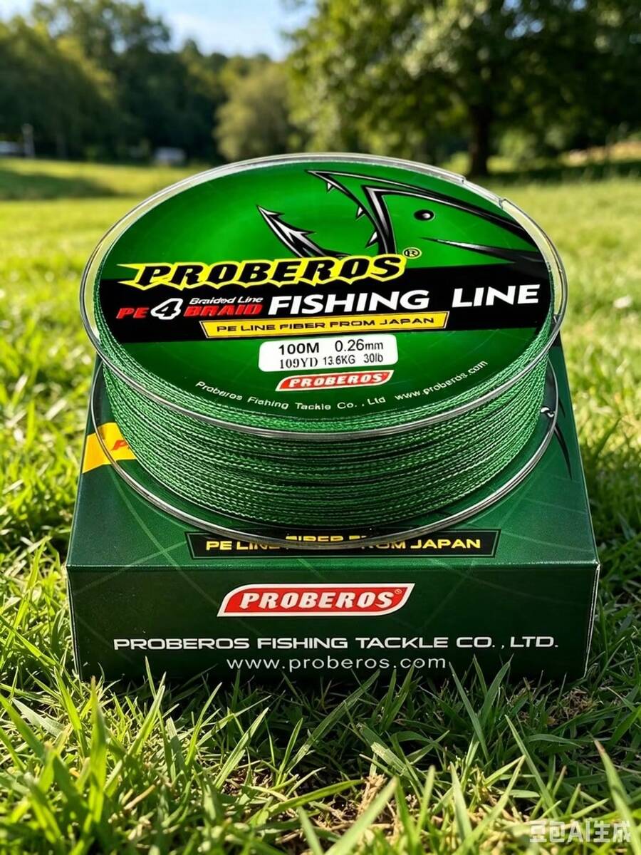 100m Braided Fishing Line, Multi-Strand Carp Fishing Line, Japanese Braided Line, Fishing Accessories, PE Line - Multicolor - View 1
