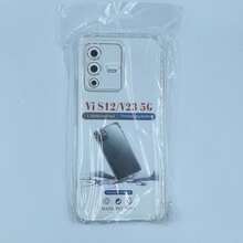 Compatible With Vivo Phone Case Transparent Anti-Drop Shell 1.5mm Thickened Air Cushion Airbag Case Full Coverage Anti-Collision High Definition Transparent Phone Protective Shell, Camera Lens And Screen Raised Protection Precise Cutouts Transparent Air Cushion Phone Case Four Corners Thickened Air Cushion Anti-Drop Shell - Clear - View 65