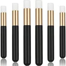 10pcs Reusable Washable Eyelash Cleaning Brushes, Lightweight Portable Eyelash Cleansing Brushes For Face And Nose Cleaning - Multicolor - View 1