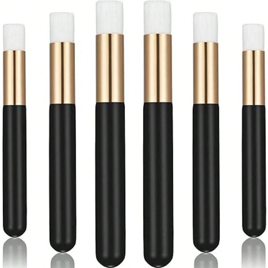 10pcs Reusable Washable Eyelash Cleaning Brushes, Lightweight Portable Eyelash Cleansing Brushes For Face And Nose Cleaning - Multicolor - View 1