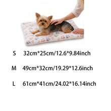 Reversible Pet Pad - Soft And Fluffy Pad For Small And Medium Dogs And Cats, Fully Washable Plush Sleeping Pad, Suitable For Cages, Beds And Floor Insulation - White - View 2