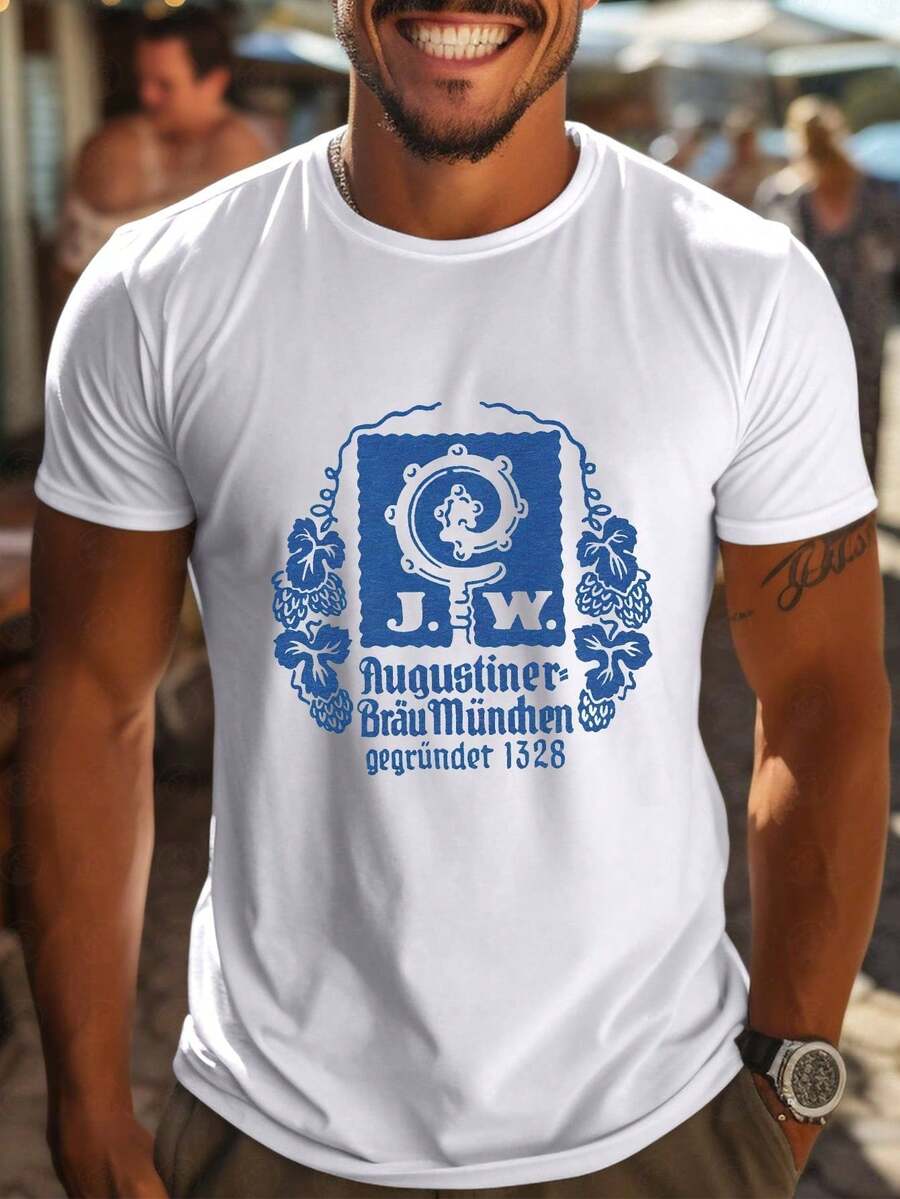 Men T-Shirts - White - View 1