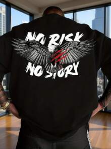 Men T-Shirts - 黑色 - 查看 2